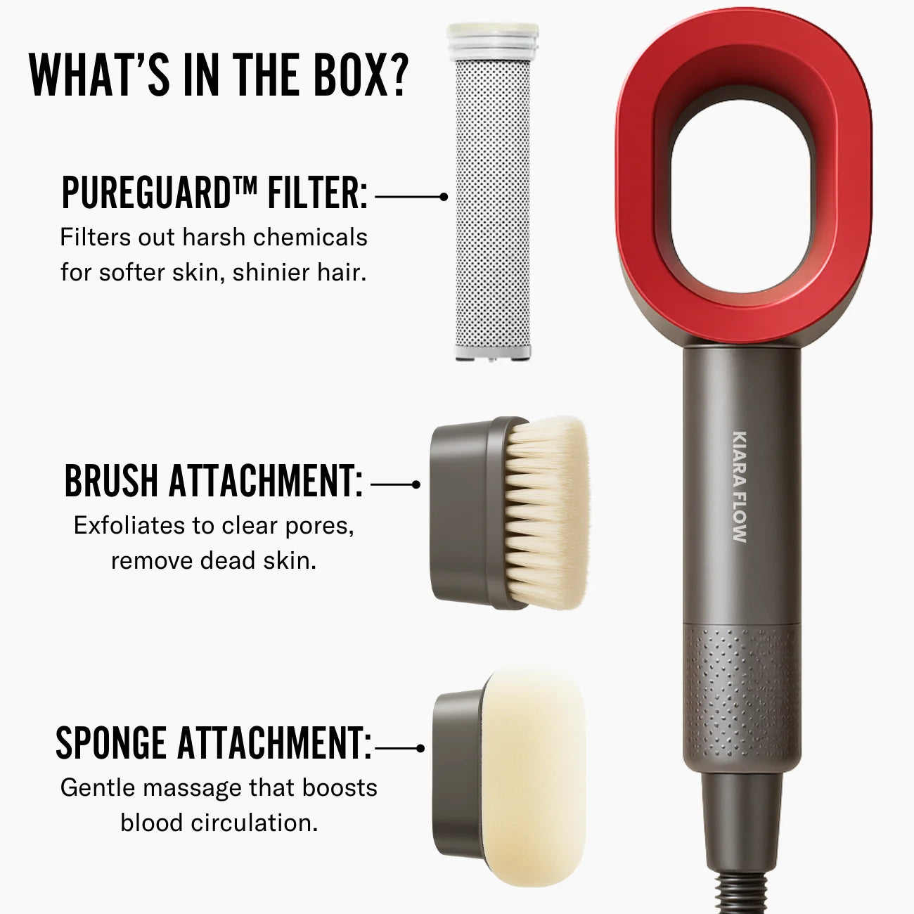 KIARA FLOW FILTERED SHOWERHEAD