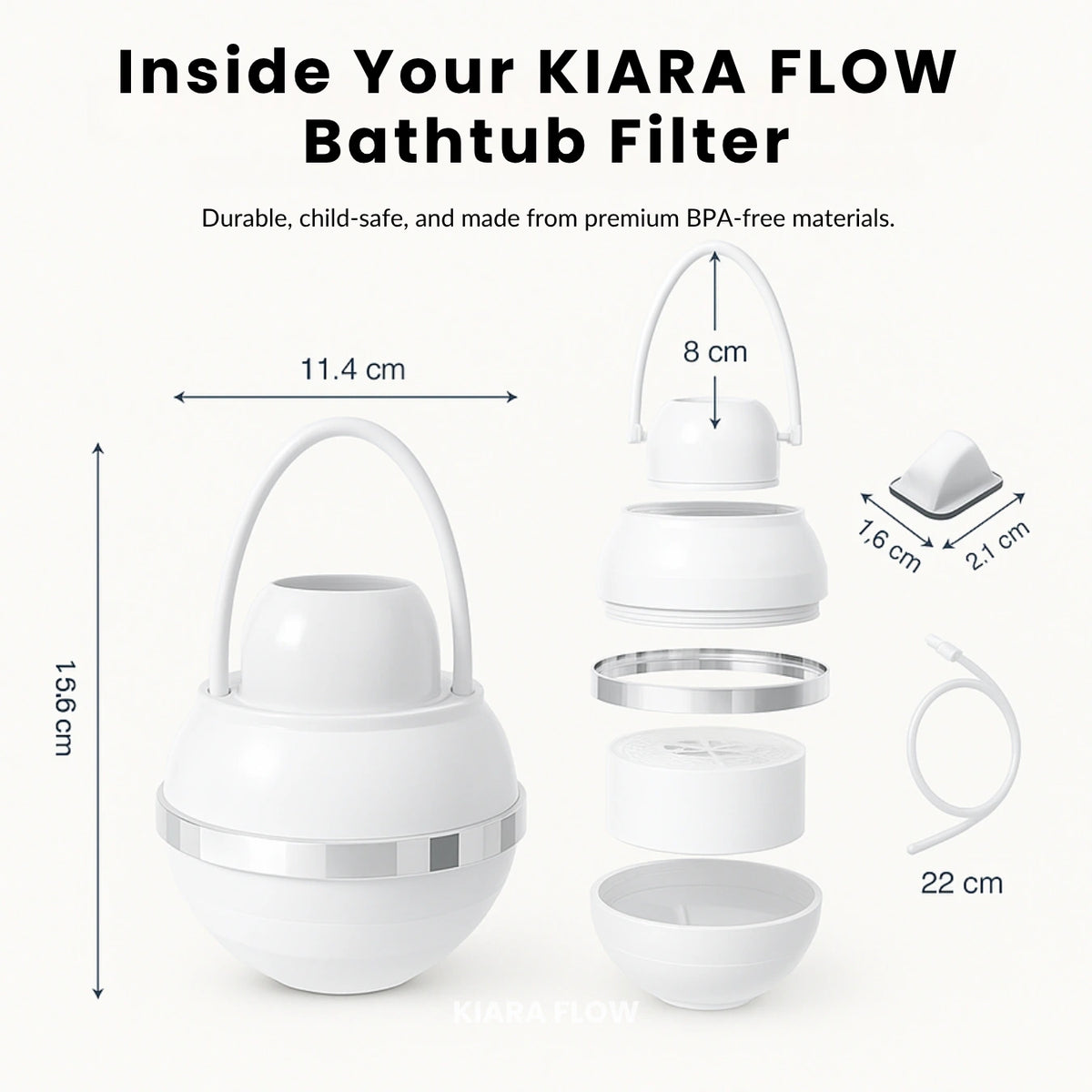 FILTRE DE BAIGNOIRE KIARA FLOW
