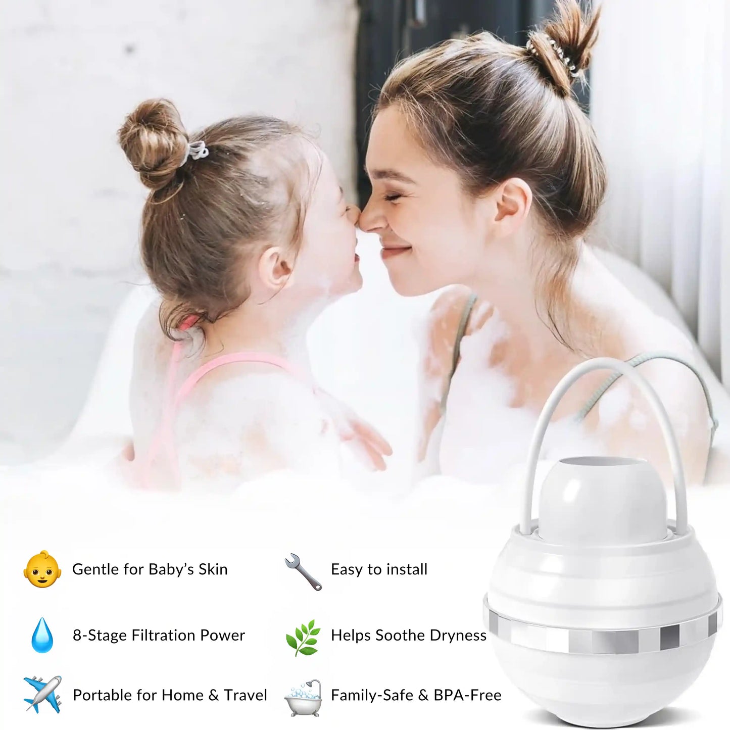 KIARA FLOW Bathtub Filter