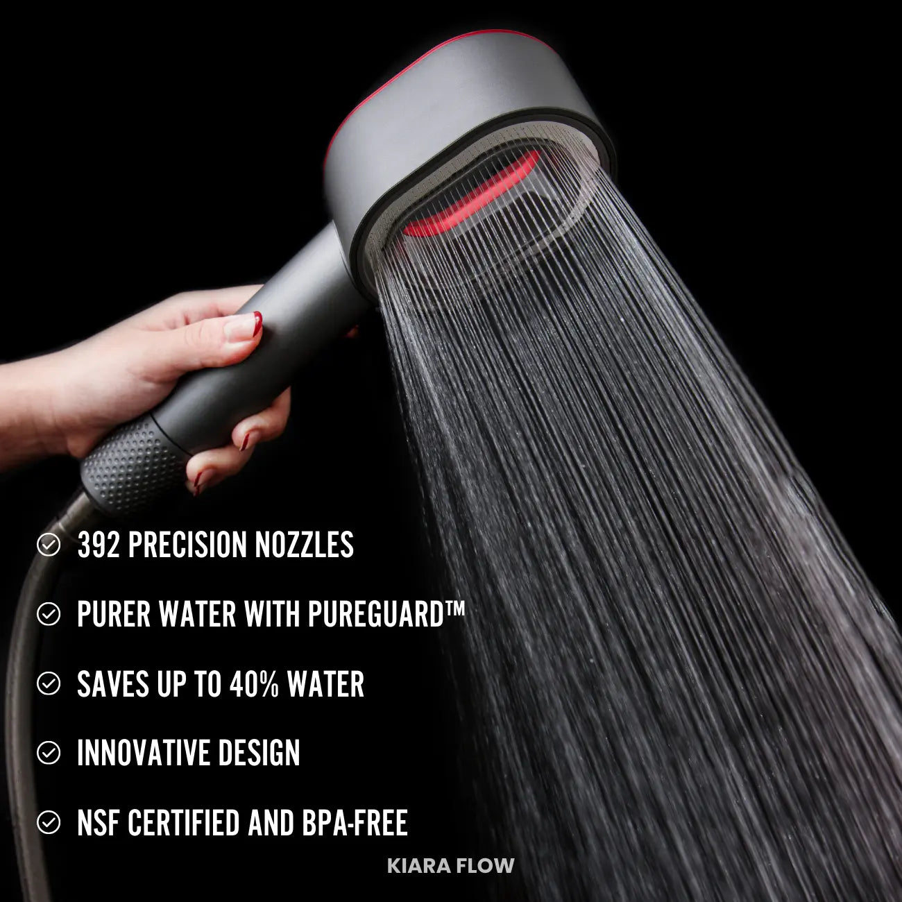 KIARA FLOW FILTERED SHOWERHEAD