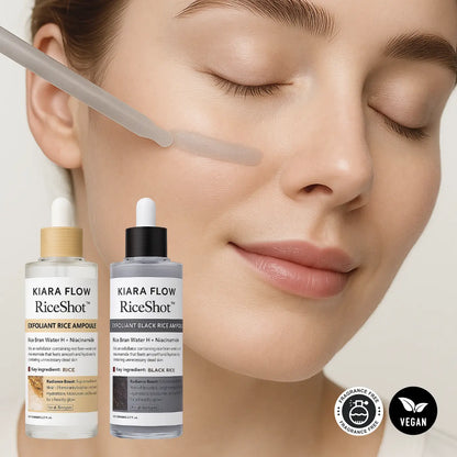 KIARA FLOW RiceShot™ Duo Exfoliator