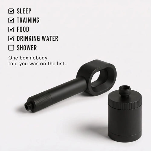 PUREGUARD Two-Stage Shower Filtration System