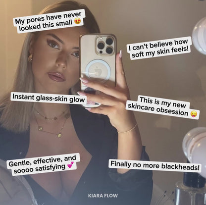 KIARA FLOW RiceShot™ Duo Exfoliator